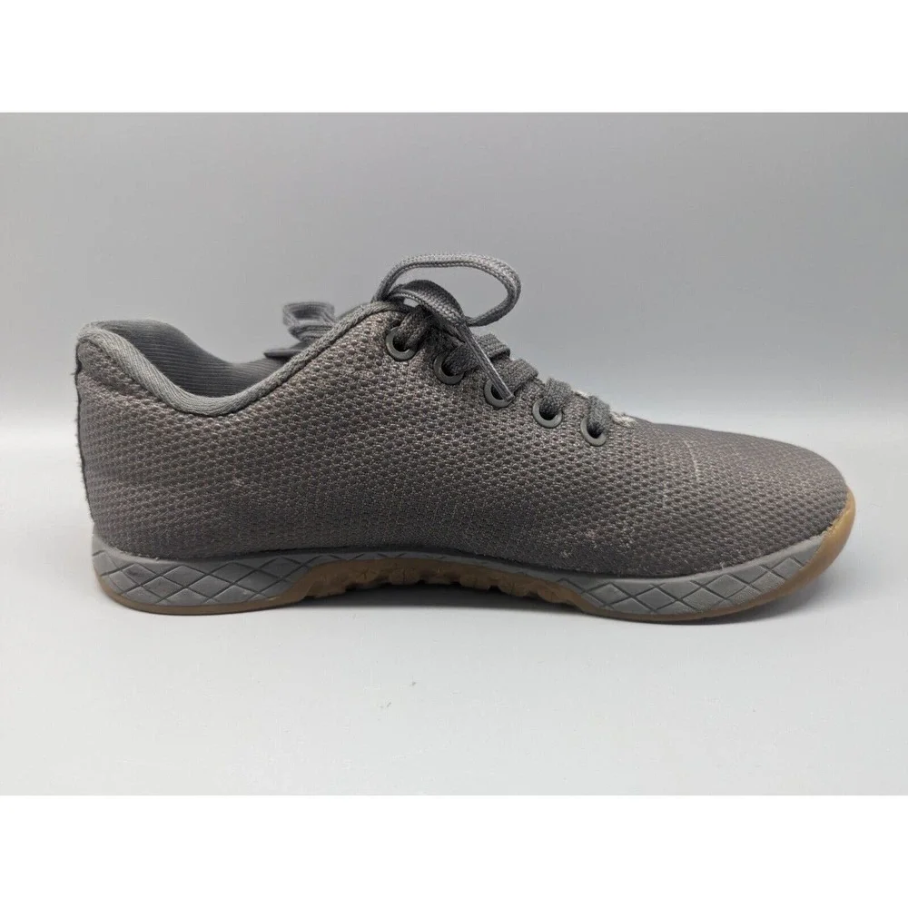NoBull Shoes Athletic Trainers Gray On Gray Women's Size 8.5 Men's Size 7 - Picture 7 of 11